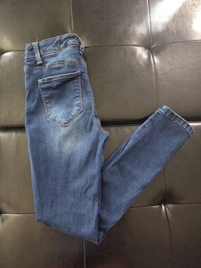 Wax Jean Indigo Skinny Jeans